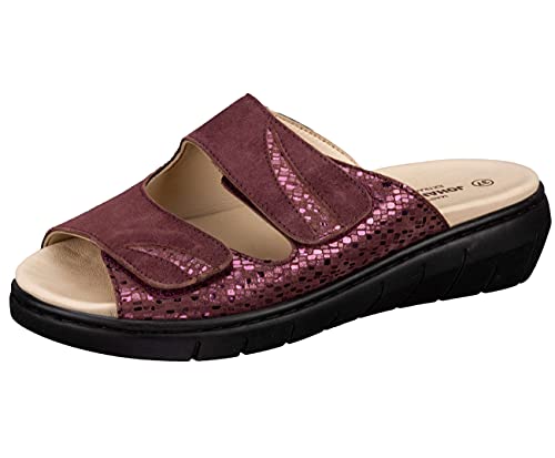 Lico Rebecca Comfort Damen Slipper, bordeaux, 37 EU von Lico