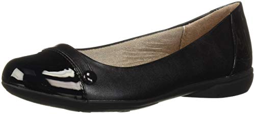 LifeStride Damen Alchemy Ballerinas, Schwarz, 38.5 EU Weit von LifeStride