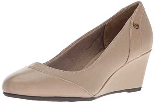 LifeStride Damen Dreams Wedge Pump, Stone, 36 EU von LifeStride