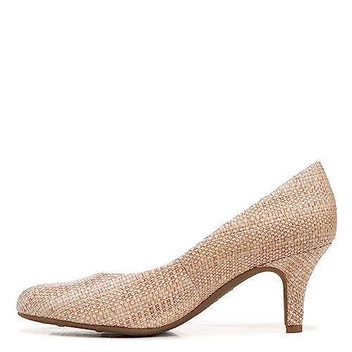 LifeStride Damen Parigi Pumps, Naturbast, 40 EU Weit von LifeStride