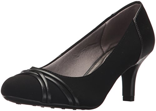 LifeStride Damen Pascal Dress Pump, Schwarz, 37 EU Weit von LifeStride