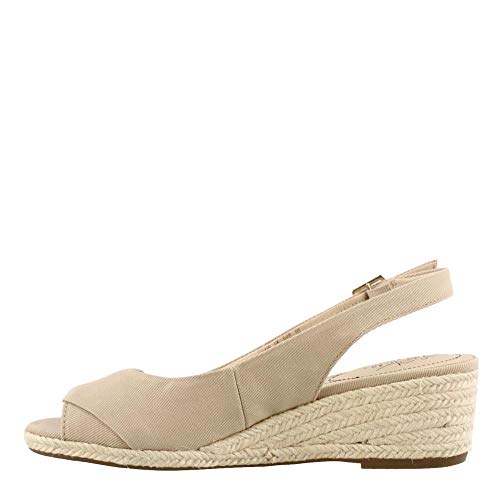 LifeStride Damen Socialite Espadrilles, Taupe, 39 EU Weit von LifeStride