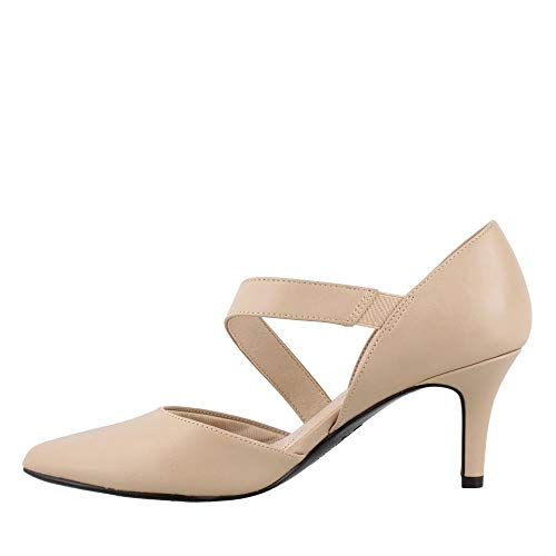 LifeStride Damen Suki Pump Pumps, Zartes Taupe, 41 EU Weit von LifeStride