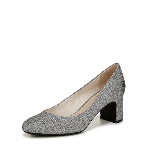 LifeStride Damen Taylor Block Heel Dress Shoe Pump Pumps, Schwarzer Tweed, 36.5 EU Weit von LifeStride