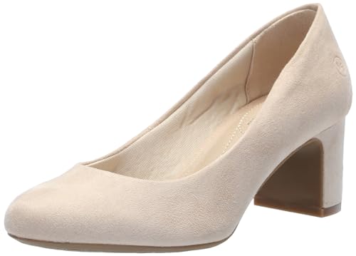 LifeStride Damen Taylor Block Heel Dress Shoe Pump Pumps, Zartes Taupe, 37 EU Weit von LifeStride