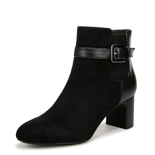 LifeStride Damen Truly Block Heel Ankle Bootie Stiefelette, Schwarz, 40 EU von LifeStride