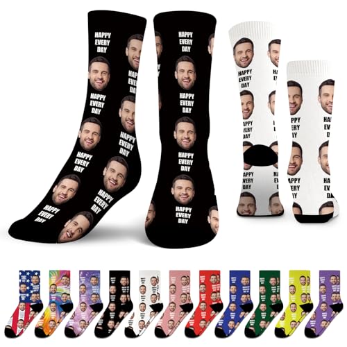 Lifemaison Personalisierte Socken,Personalisierte Geschenke Männer Frauen,personalisierte sockens mit foto,Socken mit Gesicht,Foto sockens,Valentinstag Geschenke für ihre Freundinnen Lifemaison Personalisierte Socken,Personalisierte Geschenke Männer Frauen,personalisierte sockens mit foto,Socken mit Gesicht,Foto sockens,Valentinstag Geschenke für ihre Freundinnen von Lifemaison