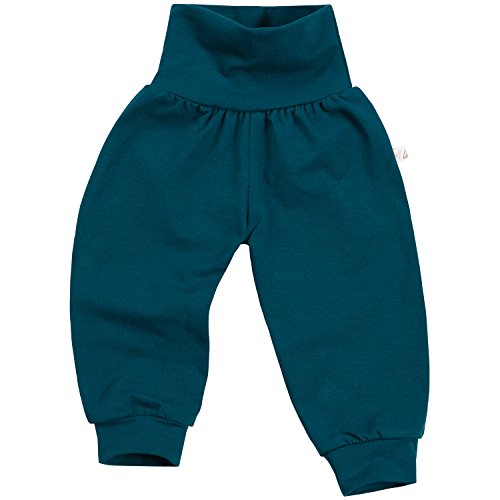 Lilakind“ Baby Kinder Mädchen Jungen Pumphose Hose Babyhose Jersey Uni einfarbig Basic Petrol Gr. 134/140- Made in Germany von Lilakind