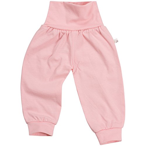 Lilakind“ Baby Kinder Mädchen Pumphose Hose Babyhose Jersey Uni einfarbig Basic rosa Gr. 62/68- Made in Germany von Lilakind