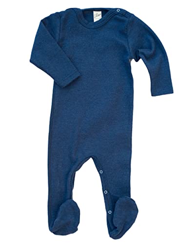 Lilano, Ganzkörperbody/Overall, 70% Wolle (kbT), 30% Seide, 210 gr./m² (74, Blau) von Lilano