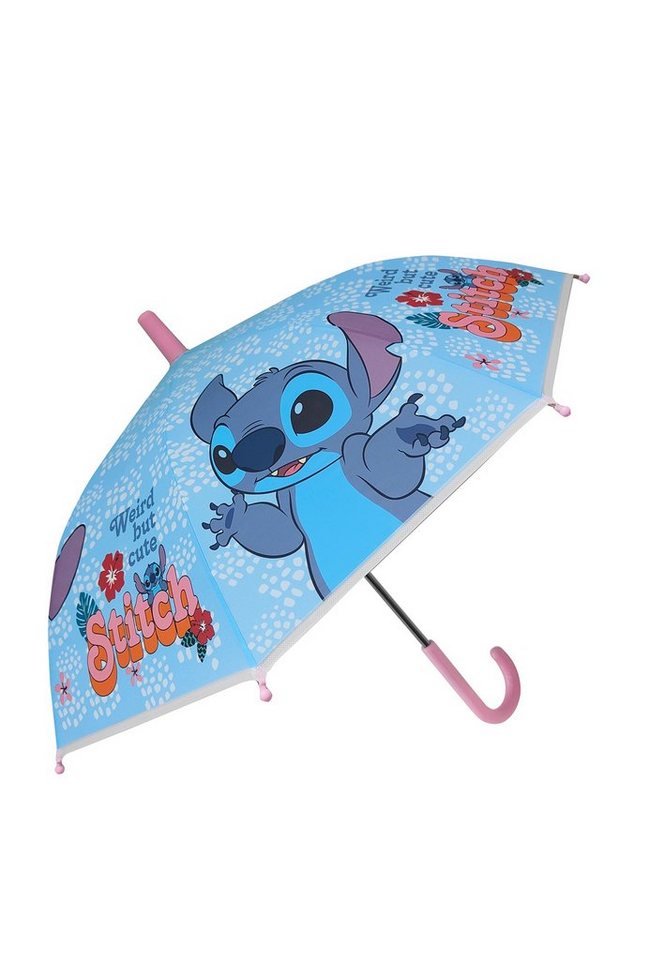 Stitch Stockregenschirm Kinder Regenschirm Kuppelschirm Stock-Schirm von Stitch