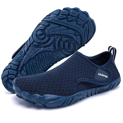 Limberun Jungen Wasserschuhe Kinder Schwimmschuhe Kinder mädchen Jungen Badeschuhe Kleinkind barfußschuhe Blau 28 von Limberun