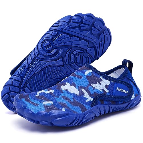 Limberun Wasserschuhe Jungen barfußschuhe mädchen Badeschuhe Kleinkind barfußschuhe Blau 29 von Limberun