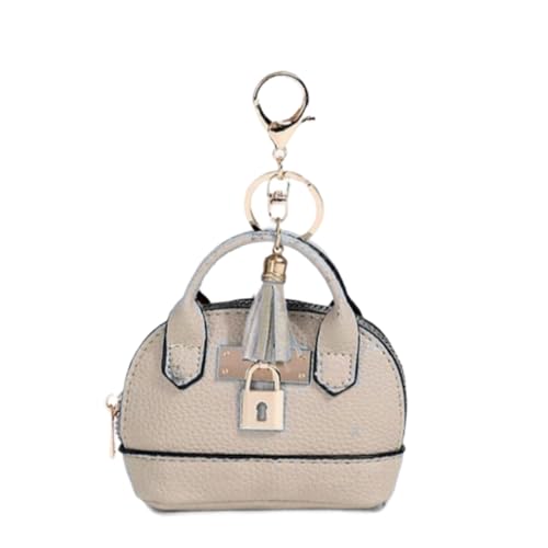 Limtula Modische kleine Münzgeldbörse, Schlüsselanhänger, robustes PU-Leder, kleine Kosmetiktasche für Damen, Karten- und Kabel-Organizer, cremefarben Limtula Modische kleine Münzgeldbörse, Schlüsselanhänger, robustes PU-Leder, kleine Kosmetiktasche für Damen, Karten- und Kabel-Organizer, cremefarben von Limtula