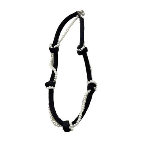 Limtula Verstellbare Choker-Halskette, weiche und bequeme Halskette, gewebte Halskette, Perlen-Halskette, perfekt für modische Frauen, Wie beschrieben von Limtula