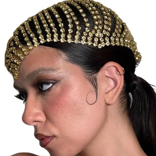 Mode Mehrschichtige Kopfbekleidung Luxuriöser Verstellbarer Kopfbedeckung Stilvoller Kopfbedeckungen Für Hochzeiten Musikfestivals Mode Mehrschichtige Kopfbekleidung Luxuriöser Verstellbarer Kopfbedeckung Stilvoller Kopfbedeckungen Für Hochzeiten Musikfestivals von Limtula
