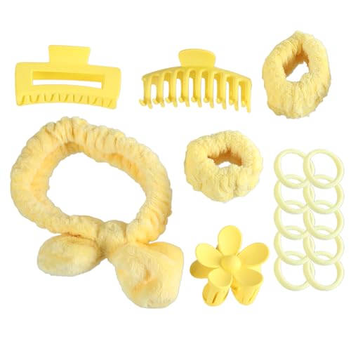 Saugfähiges Stirnband mit Schleife, Ornament für Damen, Hautpflege, elastisches Haar-Accessoire zum Waschen und Make-up Saugfähiges Stirnband mit Schleife, Ornament für Damen, Hautpflege, elastisches Haar-Accessoire zum Waschen und Make-up von Limtula
