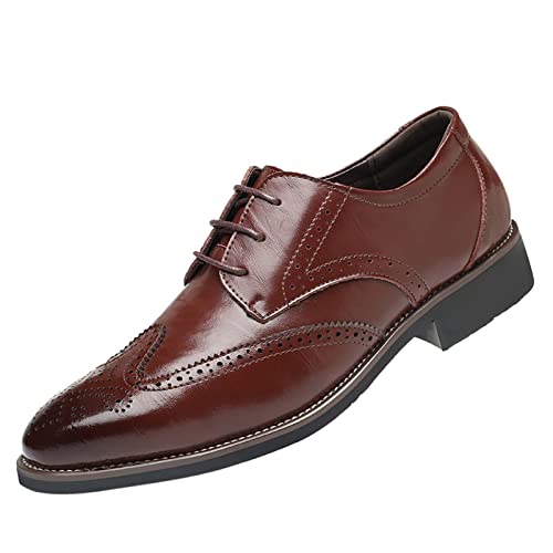 Anzugschuhe Herren Schnürhalbschuhe Business Büro Hochzeitschuhe Kleid Oxford Glänzende Schuhe EU 39-48 Anzugschuhe Herren Schnürhalbschuhe Business Büro Hochzeitschuhe Kleid Oxford Glänzende Schuhe EU 39-48 von LinRim