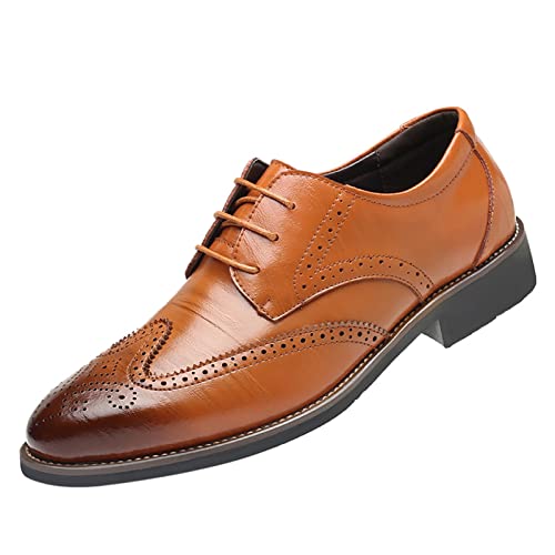 Anzugschuhe Herren Schnürhalbschuhe Hochzeitsschuhe Business Schuhe Klassischer Derby Oxford Lederschuhe 39-48 Anzugschuhe Herren Schnürhalbschuhe Hochzeitsschuhe Business Schuhe Klassischer Derby Oxford Lederschuhe 39-48 von LinRim