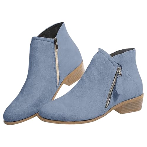 LinRim Damen Klassische Stiefeletten Elegant Reißverschluss Kurzschaft Stiefel Halbstiefel Spitz Schlupfschuhe Kurzstiefel Winterstiefel Absatz Ankle Boots Westernstiefel Damenstiefel LinRim Damen Klassische Stiefeletten Elegant Reißverschluss Kurzschaft Stiefel Halbstiefel Spitz Schlupfschuhe Kurzstiefel Winterstiefel Absatz Ankle Boots Westernstiefel Damenstiefel von LinRim