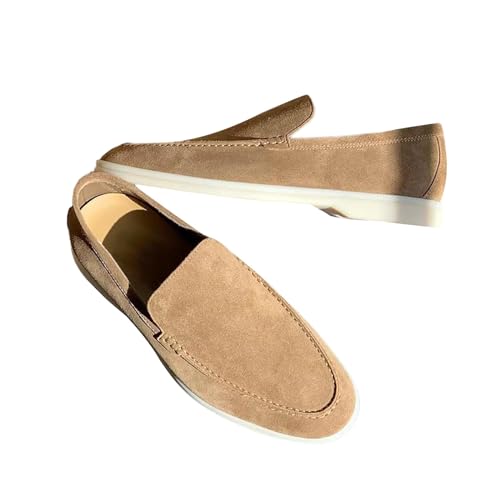 Loafer Herren Wildleder Penny Loafers GemüTlich Fahrende Schuhe Mokassin Slippers Herrenschuhe Slipper Modische Herrenschuhe Mit Einem Fuß Und SteigbüGel Einfarbig Sneaker Loafer Herren Wildleder Penny Loafers GemüTlich Fahrende Schuhe Mokassin Slippers Herrenschuhe Slipper Modische Herrenschuhe Mit Einem Fuß Und SteigbüGel Einfarbig Sneaker von LinRim