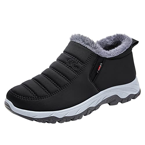 Winterstiefel Damen Herren Wasserdicht Warm Gefütterte Winterschuhe Winter Kurzschaft Stiefeletten Bequem Schlupfstiefel rutschfeste Boots Wanderschuhe Winter Trekkingschuhe Outdoor Winter Boots Winterstiefel Damen Herren Wasserdicht Warm Gefütterte Winterschuhe Winter Kurzschaft Stiefeletten Bequem Schlupfstiefel rutschfeste Boots Wanderschuhe Winter Trekkingschuhe Outdoor Winter Boots von LinRim
