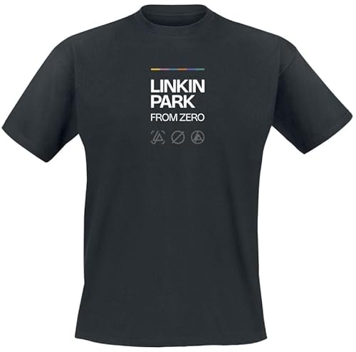 Linkin Park from Zero Radiate Männer T-Shirt schwarz XL 100% Baumwolle Band-Merch, Bands Linkin Park from Zero Radiate Männer T-Shirt schwarz XL 100% Baumwolle Band-Merch, Bands von Linkin Park