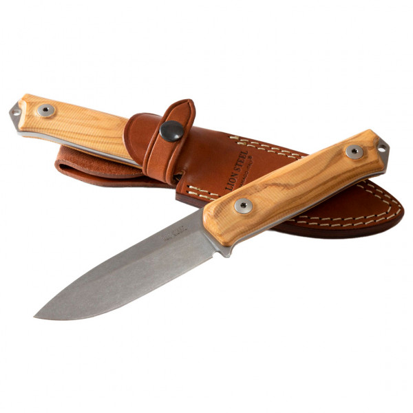 LionSteel - B41 - Messer Gr Klinge 10,4 cm braun von LionSteel