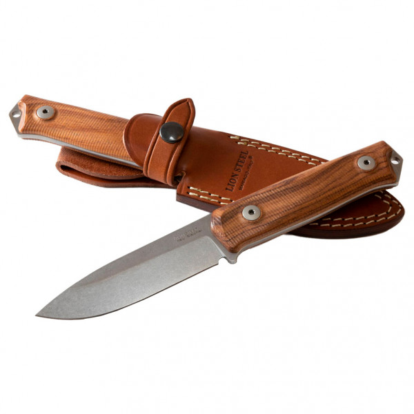 LionSteel - B41 - Messer Gr Klinge 10,4 cm braun von LionSteel