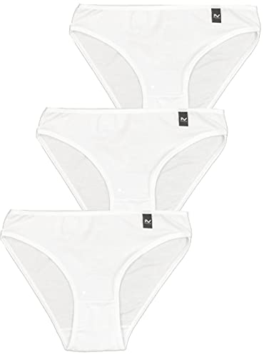 LisaModa Mädchen Slips 3er Pack Stretch Baumwolle Weiß 158/164 LisaModa Mädchen Slips 3er Pack Stretch Baumwolle Weiß 158/164 von LisaModa