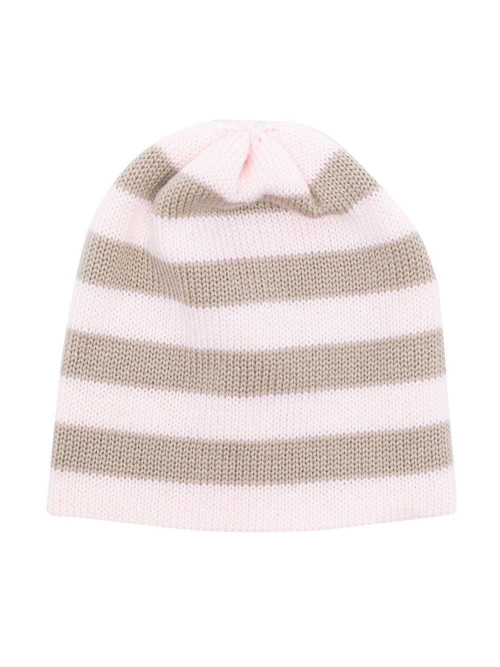 Little Bear Gestreifte Beanie - Rosa von Little Bear