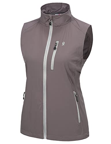 Little Donkey Andy Women's Outdoor Stretchy Cooler Quick Dry Stand Up Vest Eisengrau XXL Little Donkey Andy Women's Outdoor Stretchy Cooler Quick Dry Stand Up Vest Eisengrau XXL von Little Donkey Andy