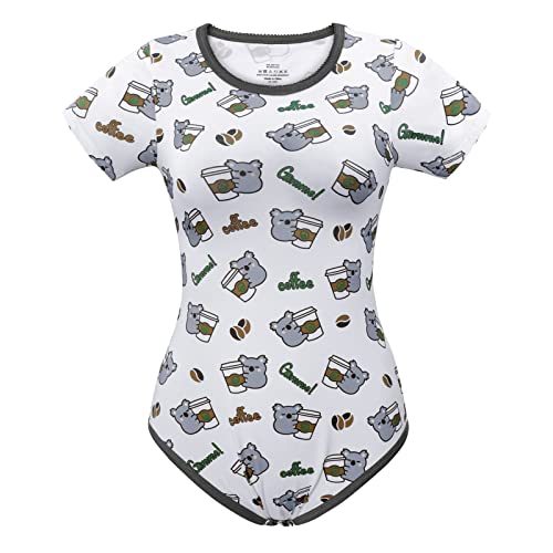 LittleForBig Baumwolle Strampler Onesie Pyjamas Bodysuit-Gib Kaffee Strampler Braun XS von LittleForBig