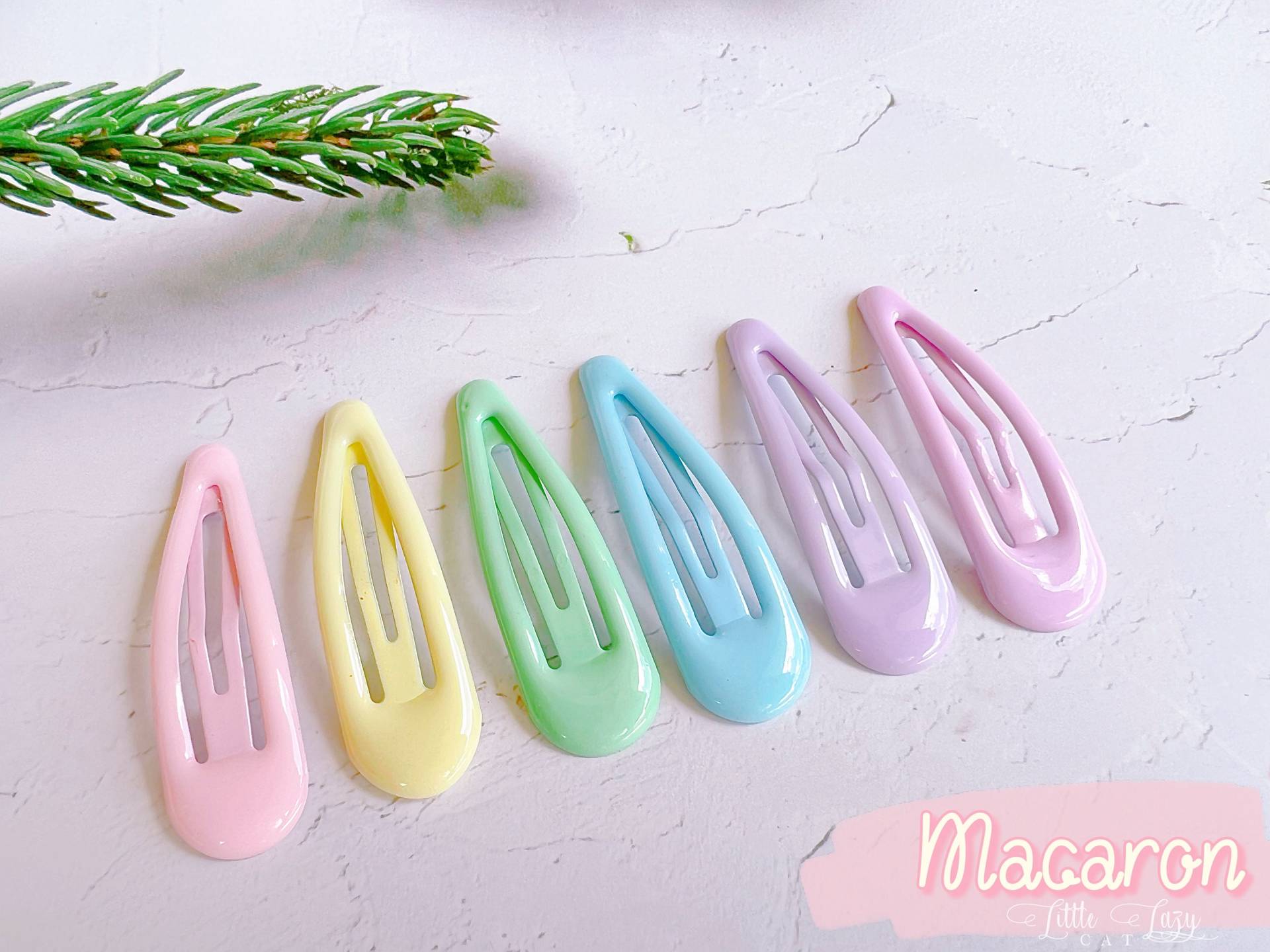 Mehr Color Set 6 Stück Pastell Haarspangen Für Baby-Mädchen, Kleinkind-Haarspangen, Mädchen-Snap-Clips, Baby-Clips, Säuglings-Snap-Clips von LittleLazyCat