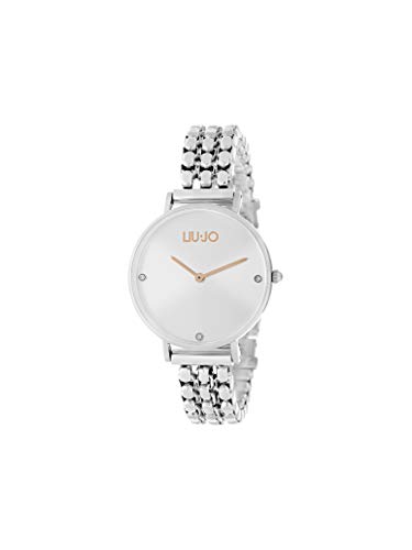 LiuJo Damen Analog Quarz Uhr mit Edelstahl Armband TLJ1385 von Liu Jo