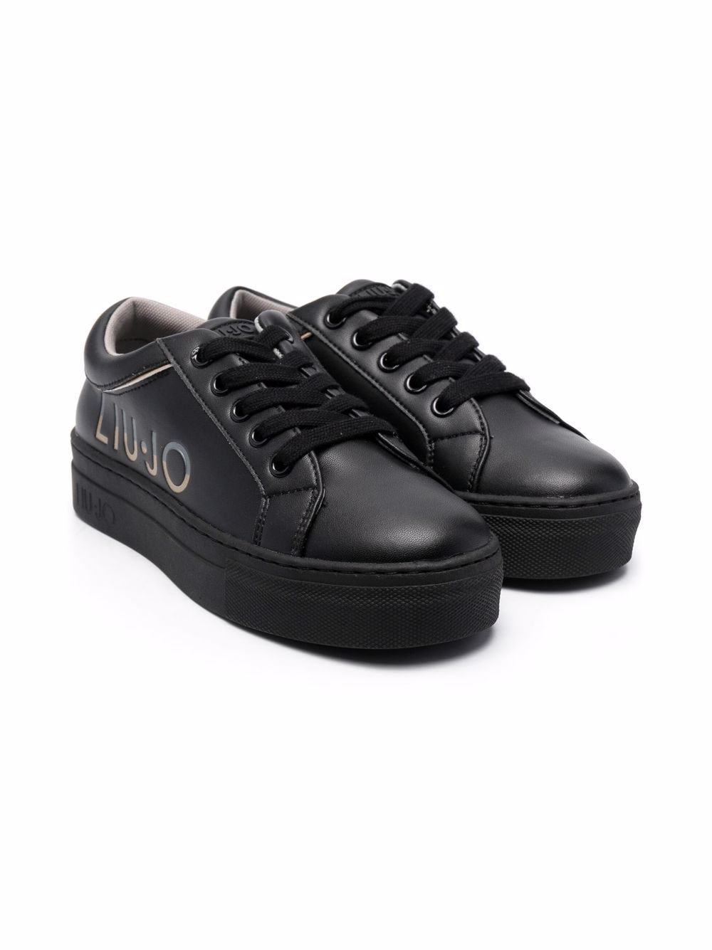 Liu Jo Kids Alicia 3 Plateau-Sneakers - Schwarz von Liu Jo Kids