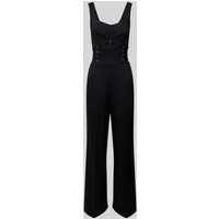 Liu Jo White Jumpsuit mit Cut Out in Black, Größe 31 von Liu Jo White