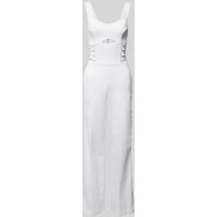 Liu Jo White Jumpsuit mit Cut Out in Offwhite, Größe 27 von Liu Jo White