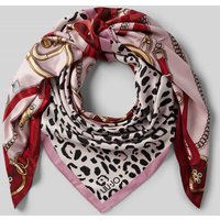 Liu Jo White Schal mit Label-Stitching Modell 'Foulard' in Pink, Größe One Size von Liu Jo White