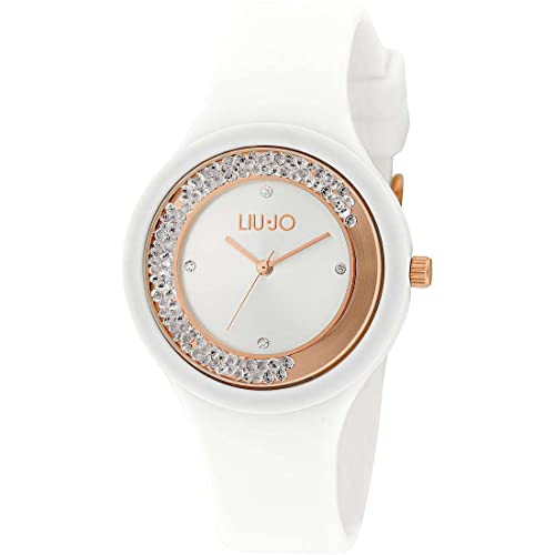 LiuJo Damen Analog Quarz Uhr mit Silikon Armband TLJ1419 von Liu Jo