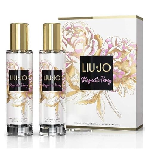 Liu Jo Set Magnetic Peony Parfümiertes Körperwasser 200 ml und parfümierte Körpermilch 200 ml Liu Jo Set Magnetic Peony Parfümiertes Körperwasser 200 ml und parfümierte Körpermilch 200 ml von Liu Jo