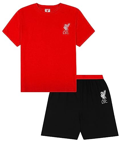 Herren-Schlafanzug, offizielles Liverpool Football Club, kurz, rot, XXL von Liverpool FC