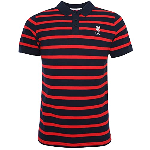 Tottenham Hotspur Merseyside Reds FC Stripe Polo Mens Large von Liverpool FC