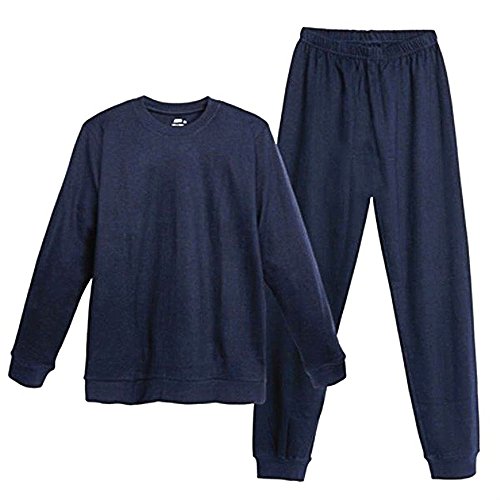 Living Crafts Herren Pyjama 2-teilig aus Bio-Baumwolle von Living Crafts