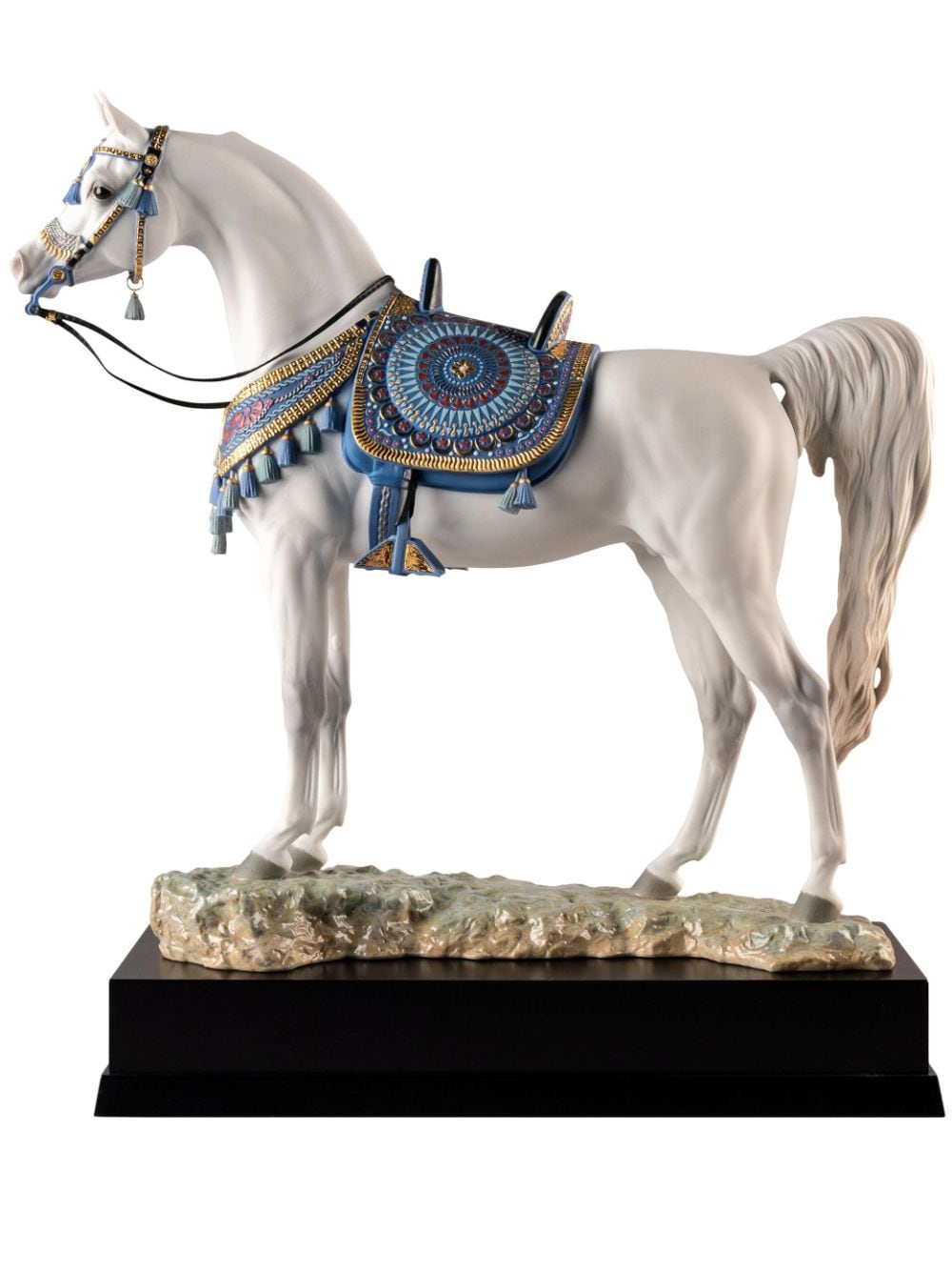 Lladró Arabian Pure Breed Horse Figur - Weiß von Lladró