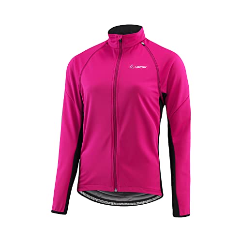 LÖFFLER W Bike Zip-Off Jacket SAN Remo 2 WS Light Lila, Damen Gore-Tex Windbreaker, Größe 38 - Farbe Ruby von Löffler