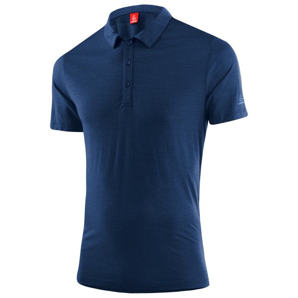 Löffler - Poloshirt Merino-Tencel - Polo-Shirt Gr 48;50;52;54 blau;türkis von Löffler