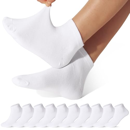 Loiluliy 10 Paar Sneaker Socken Herren & Damen Kurze Socken Bio Baumwollsocken Atmungsaktiv Sportsocken Arbeitssocken Herrensocken Unisex Sneakersocken Schwarz Weiß Grau Loiluliy 10 Paar Sneaker Socken Herren & Damen Kurze Socken Bio Baumwollsocken Atmungsaktiv Sportsocken Arbeitssocken Herrensocken Unisex Sneakersocken Schwarz Weiß Grau von Loiluliy