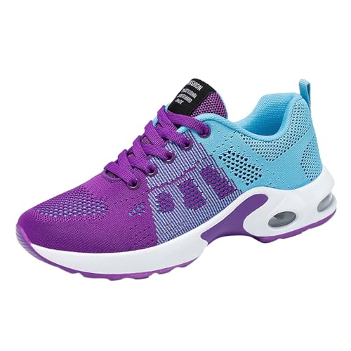 Orthoback Schuhe Damen, Turnschuh Orthopädie Orthopädisch Turnschuhe Summer Ergonomische Walkingschuhe Damenschuhe Outdoor Diabetiker Sneakers Frühlingsschuhe Damen-Walkingschuhe Damen Lila 41 von Lomelomme