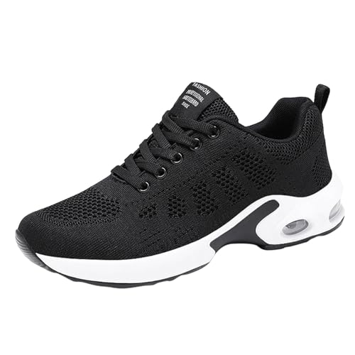 Orthoback Schuhe Damen, Turnschuh Orthopädie Orthopädisch Turnschuhe Summer Ergonomische Walkingschuhe Damenschuhe Outdoor Diabetiker Sneakers Frühlingsschuhe Damen-Walkingschuhe Damen Schwarz 38 von Lomelomme